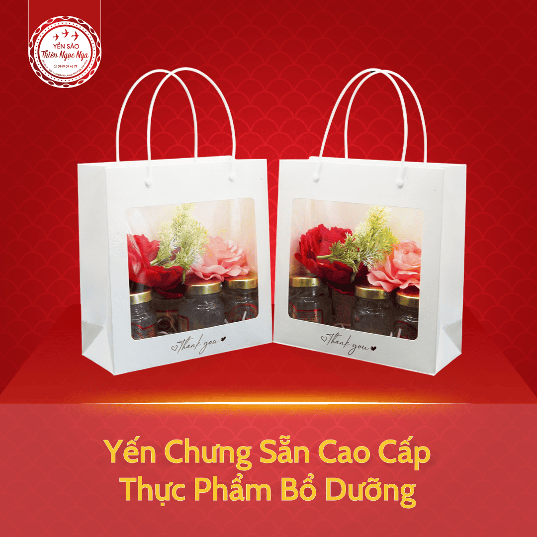 Yến Sào Thiên Ngọc Nga Hũ Đóng Hộp ( 6 hũ)